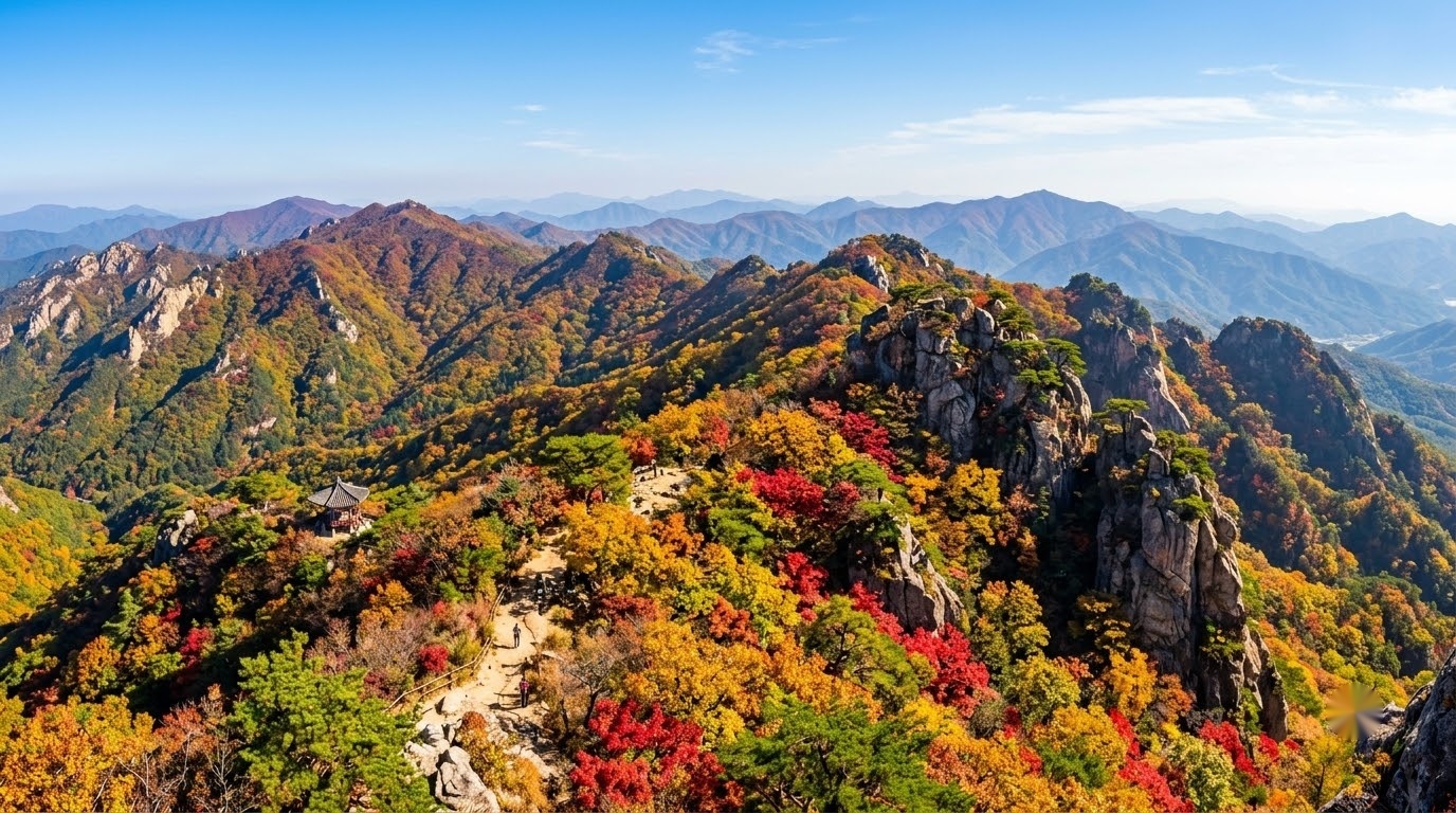 2026 전국 국립공원 단풍 절정 시기 지도 & 초보자 맞춤 힐링 트레킹 코스 베스트 4